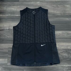 Nike Therma Fit ADV Aeroloft Running Gilet Vest Women's Large Black DD6063-010